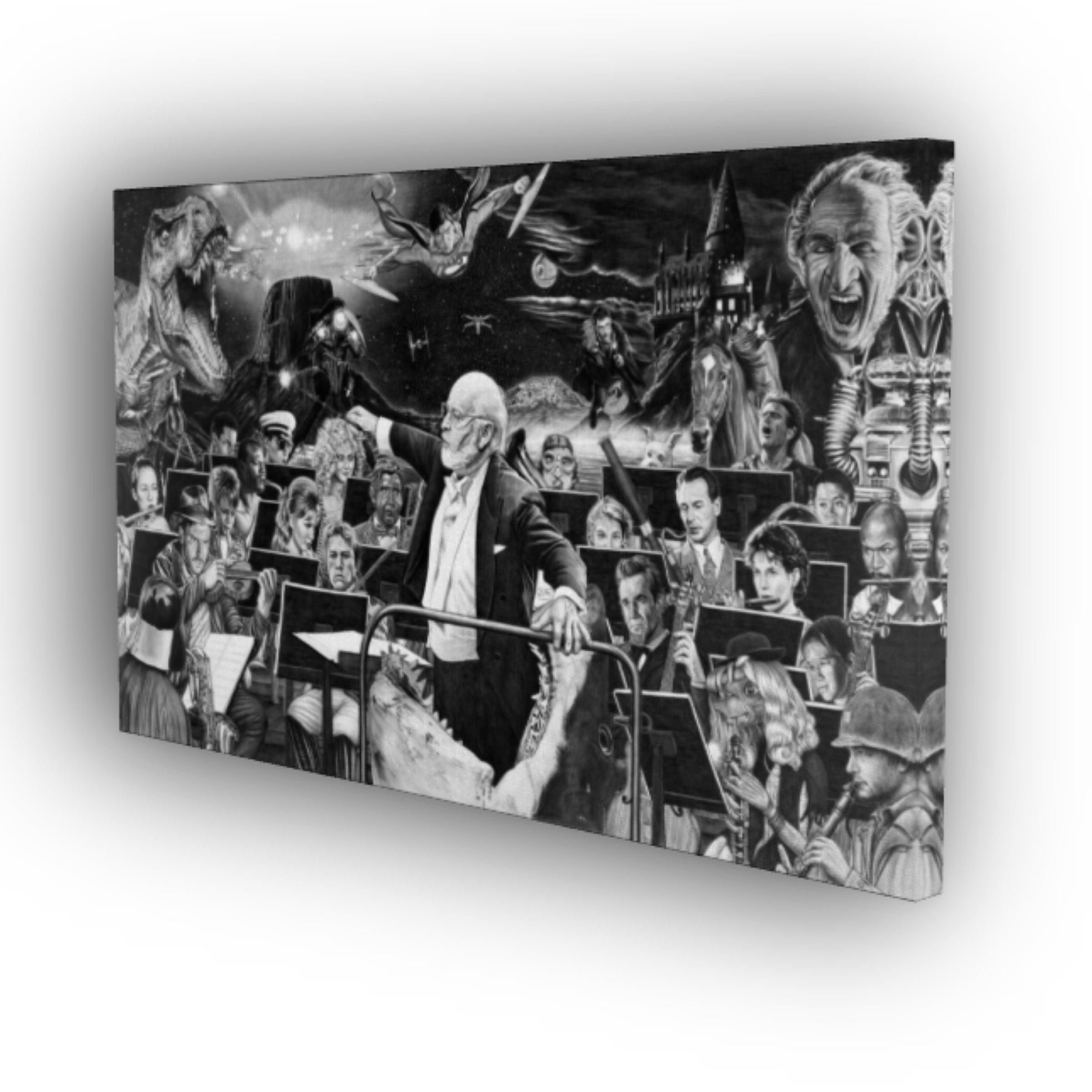 Johnny - John Williams Orchestra Tribute Art Print & Canvas