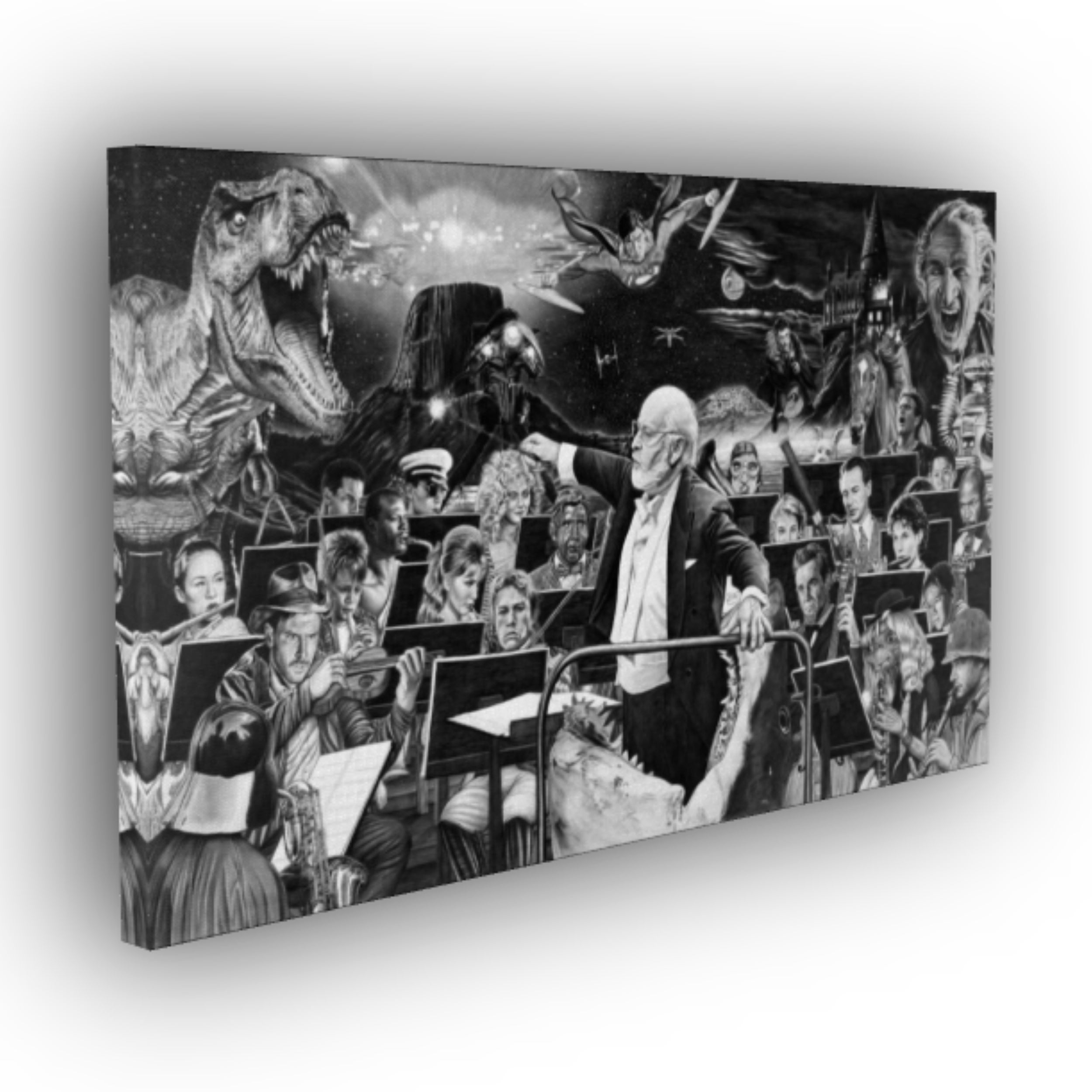 Johnny - John Williams Orchestra Tribute Art Print & Canvas